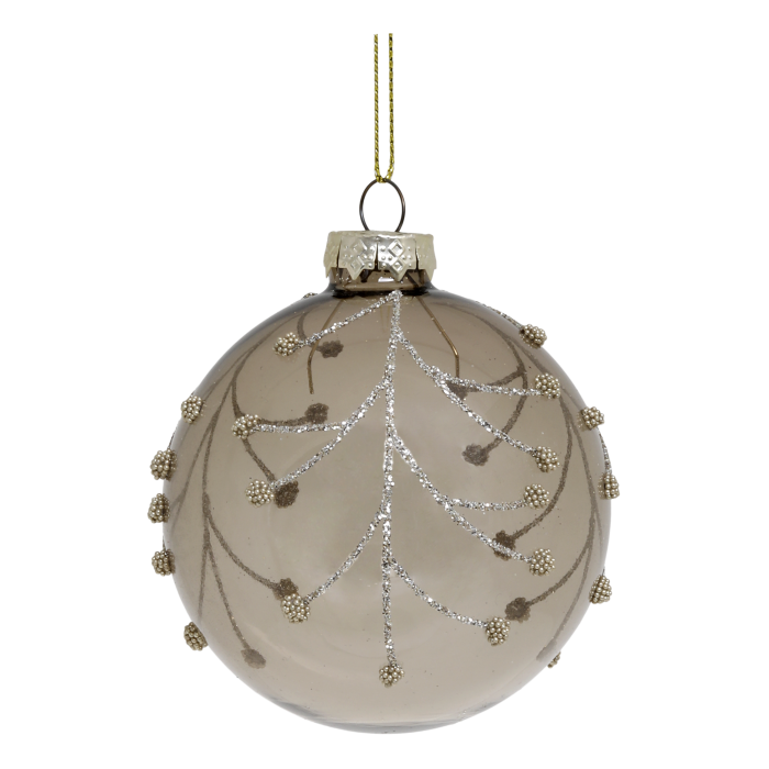 Julgranskula, genomskinlig