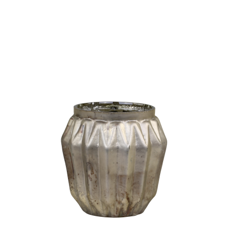 Värmeljushållare med diamant mönster