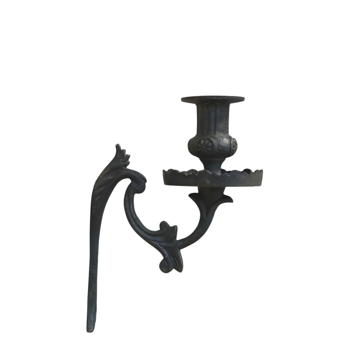 Gammal fransk ljushållare för väggen