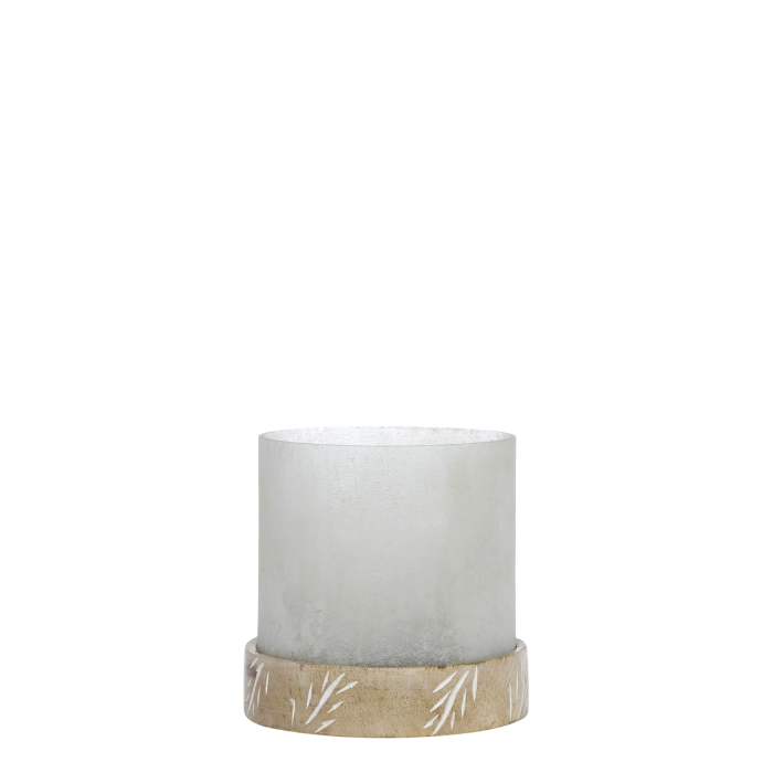 Hurricane med bas av graverad mangoträ